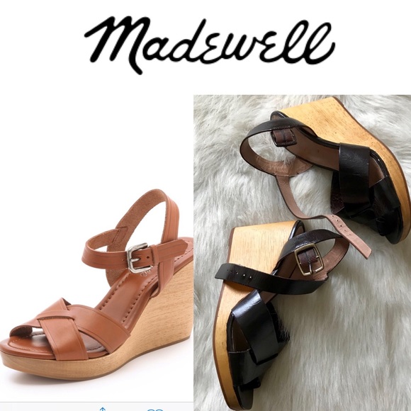 Madewell Shoes - Madewell wedge sandal 7.5